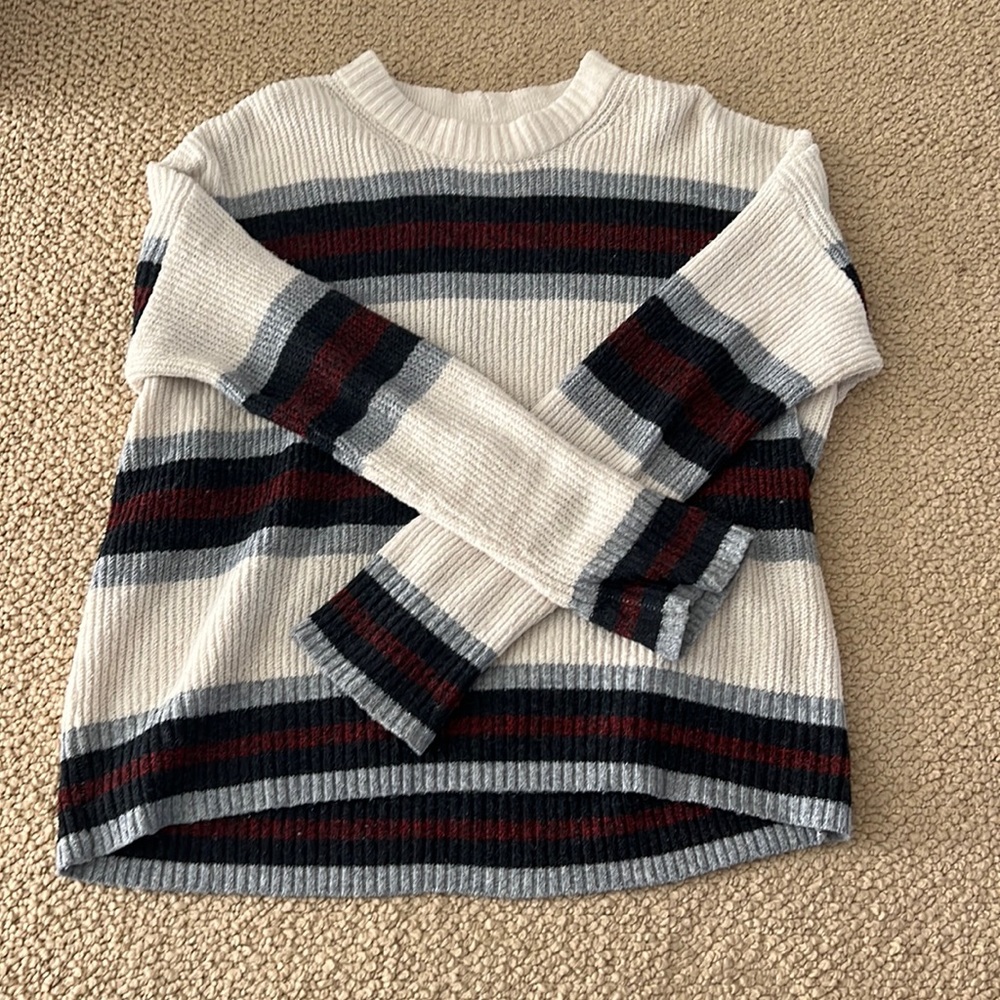 American Eagle striped sweater